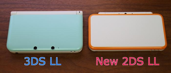 Newニンテンドー2ds Ll と ニンテンドー3ds Ll を比較 ミニファミコン ミニスーファミ攻略wikiまとめ ゲームドライブ ゲードラ