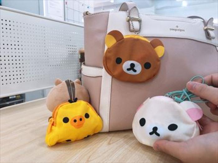 週刊ガチャ128 ぬいぐるみのリュック Rilakkumaミニリュックポーチ ゲームドライブ ゲードラ