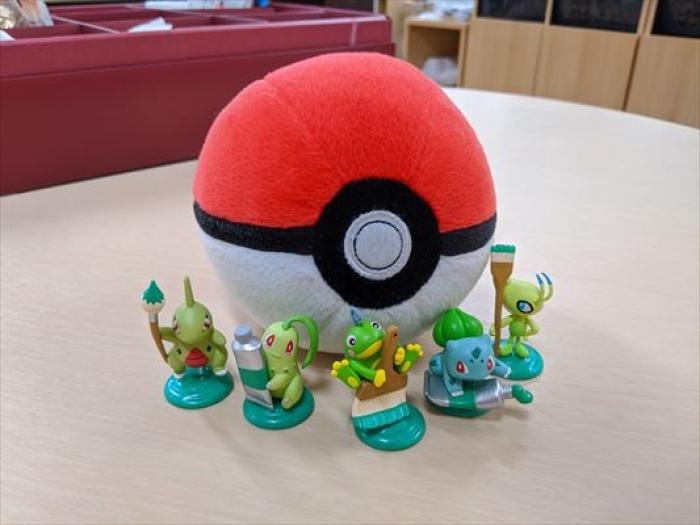週刊ガチャ8 緑色のポケモン大集合 ポケットモンスター パレットカラーコレクション Green ゲームドライブ ゲードラ