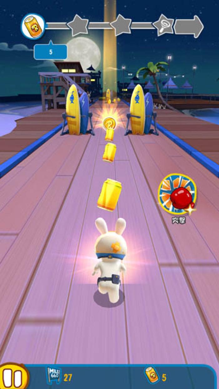 Rabbids Crazy Rush 走って飛んで 着せ替えて おかしなウサギのランゲーム ゲームドライブ ゲードラ