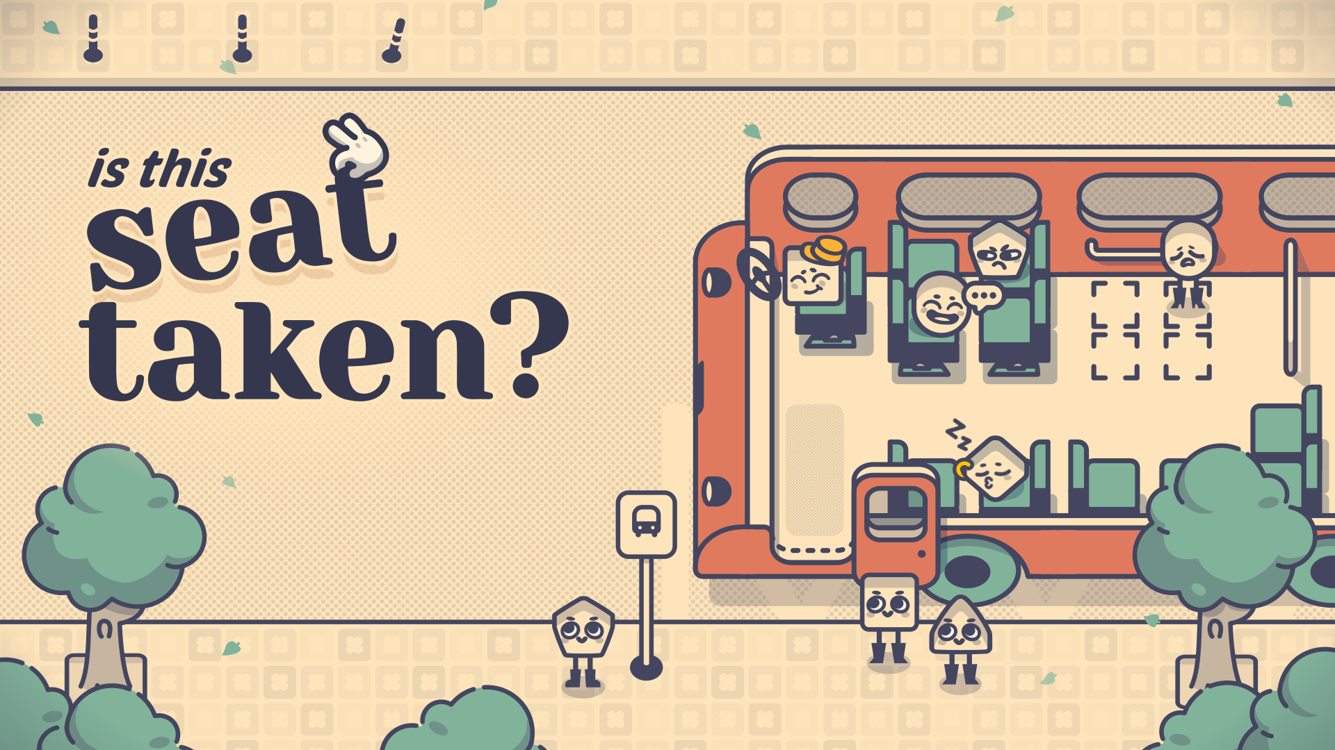 それぞれの希望を聞きながら、ぴったりの席を探すパズル